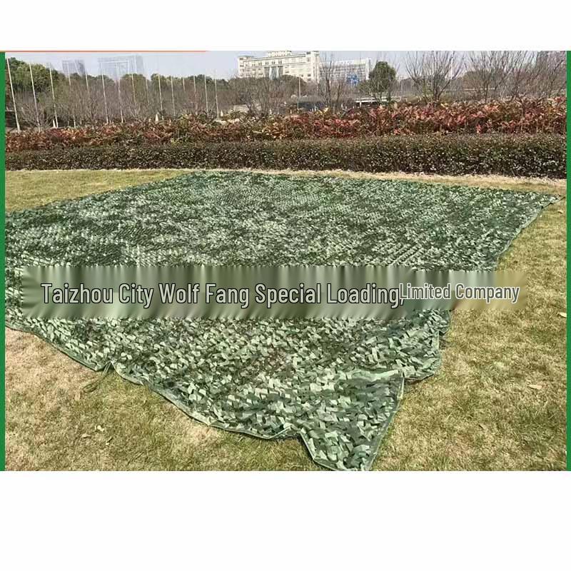 Pure Green Camouflage Sunshade Net