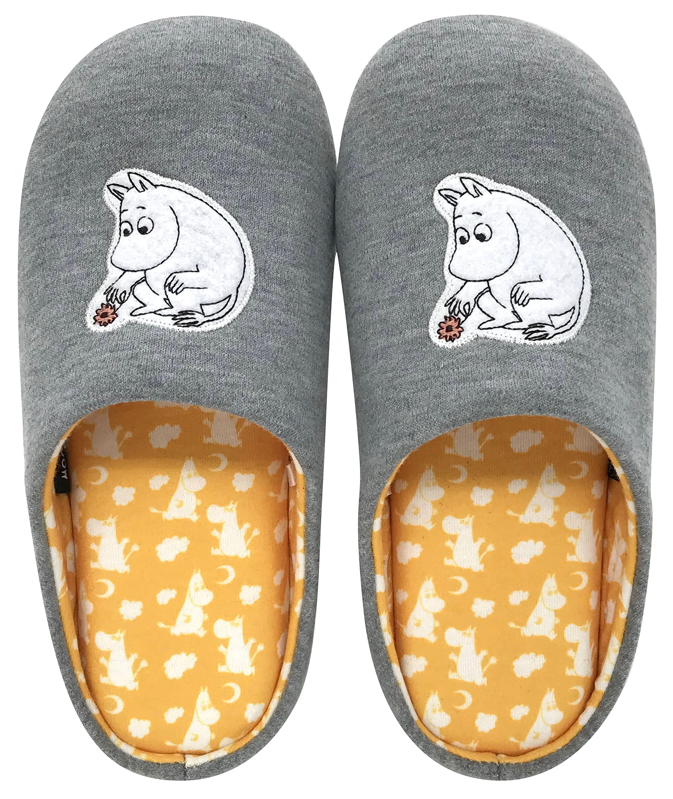 

и удобные серые тапочки для ходьбы, размеры изделия Также подходят в качестве комнатных тапочек или тапочек для домашнего использования или в качестве гостевых Мумины Милые, серый