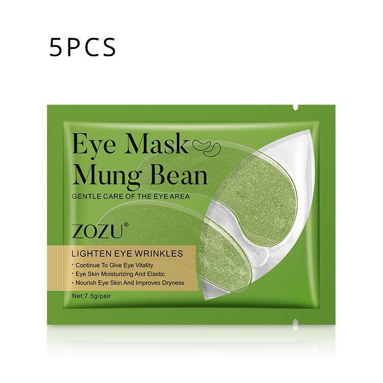 ZOZU Mung Bean Mud Eye Mask Lightens Eye Lines and Bags Eye Mask Patch