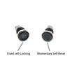 Black Metal Push Button Switch 12/16/19/22mm Start Stop On Off Momentary Led Light Power Switch 5V 12V 24V Electrical Outlets