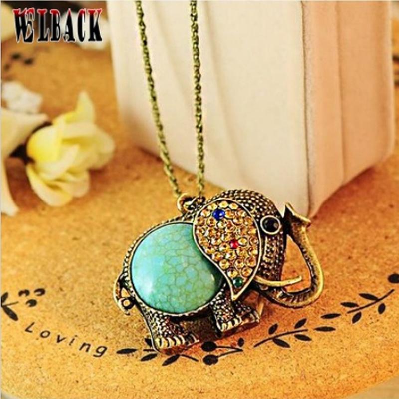 Buy Vintage Jewelry Accessories Bohemia Long Design Retro Gem