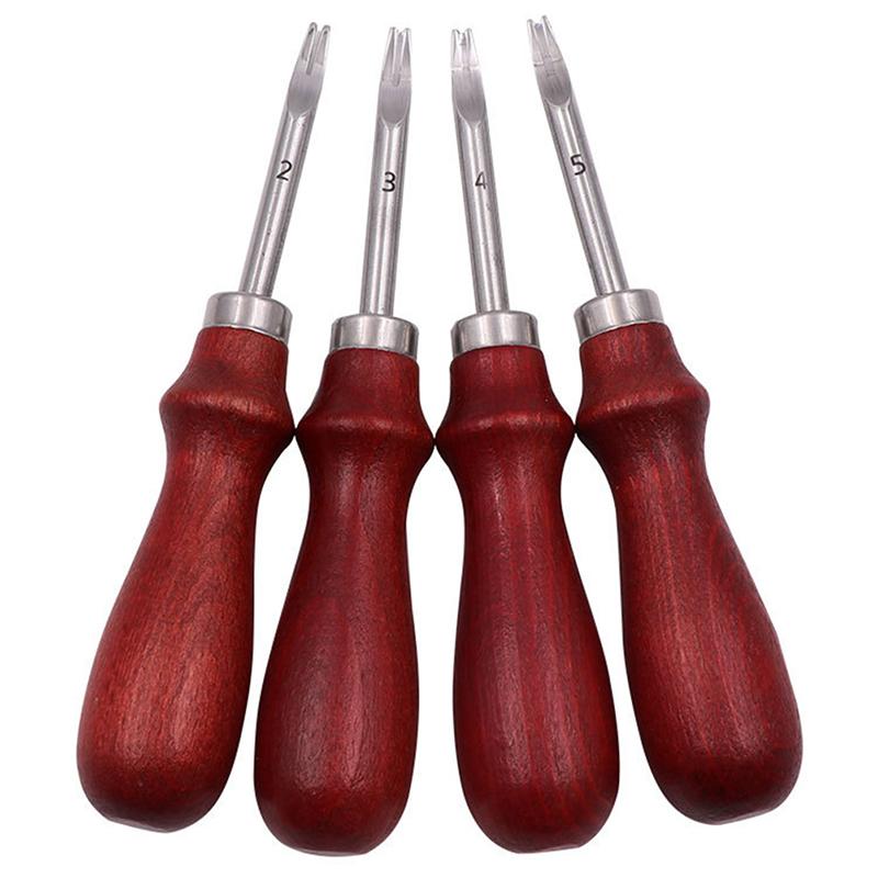 1 szt. 0,8/1,0/1,2/1,5 mm nóż do fazowania krawędzi skóry, cięcie ręczne