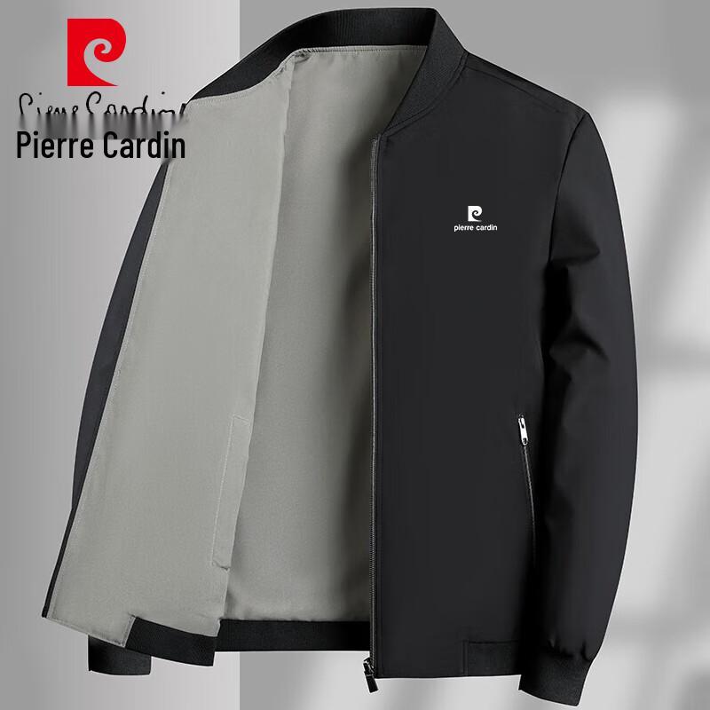 Pierre Cardin Men's Spring/Autumn Business Casual Baseball Collar Jacket