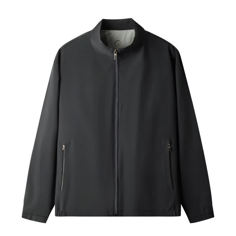 FIRS Men's Business Casual Stand-up Collar Jacket