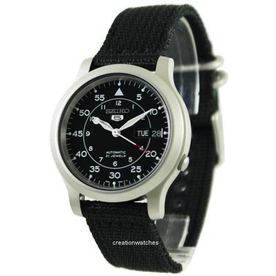 Generalüberholte Seiko 5 Military Automatik SNK809K2 Herrenuhr