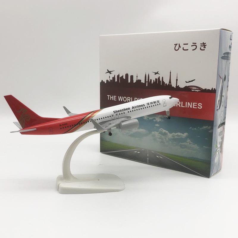 20CM Alloy Boeing 777 Model - Federal Static Display.
