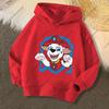 Cute PAW Patrol Kids Hoodies Skye Rubble Print Sweatshirt Trendy Long Sleeve Pullover Toddler Boys Girls Daily Outfit Gifts