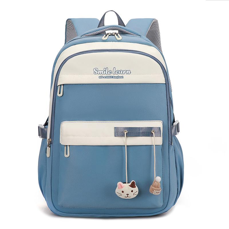 Schoolbag Large Capacity Schoolbag Cute Middle and High School Students High Value Small Fresh Backpack Women 1011 New Class Backpack