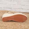 Ethnic Style Ultra-High Wedge Sandals with Thick-Sole and Straw Weave for Summer 2026