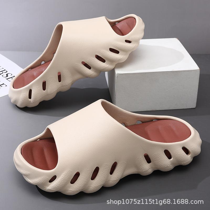 Slippers Men's Summer New Casual Thick-bottomed Non-slip Sandals Outdoor Beach One-word Drag for