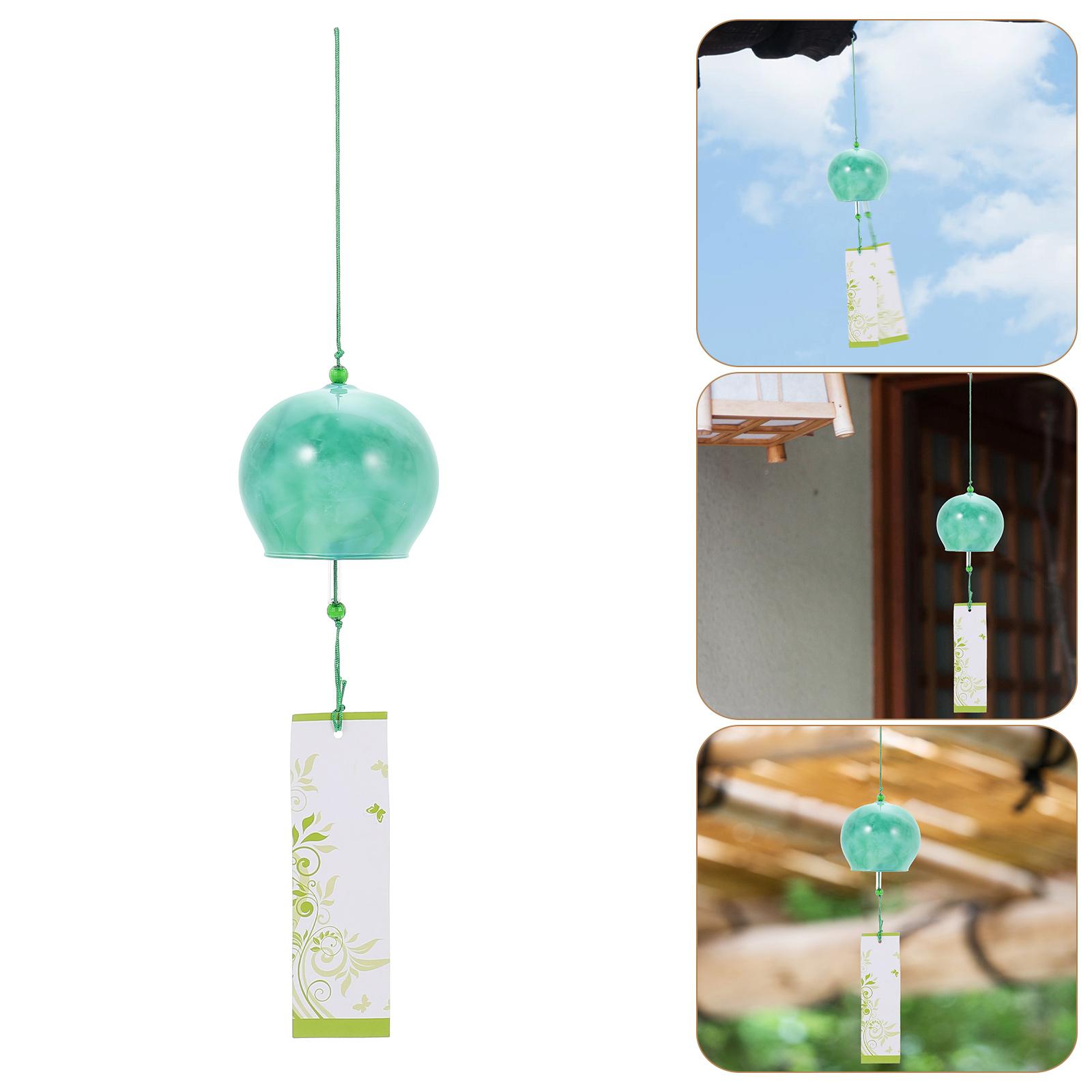 

Colorful Imitation Marble Wind Chime Japanese Style Home Decor Office Decoration