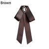 Shirt Crystal Woman Bow Dress Brooch Bow Tie