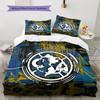 Club America Pattern Bedding Home Decoration Birthday Gift (1 * Duvet Cover + 2 * Pillowcase, Without Core)