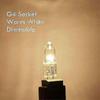 10 Pack 12V 10W Warm White Dimmable Clear Capsule 2-Pin G4 Halogen Bulbs