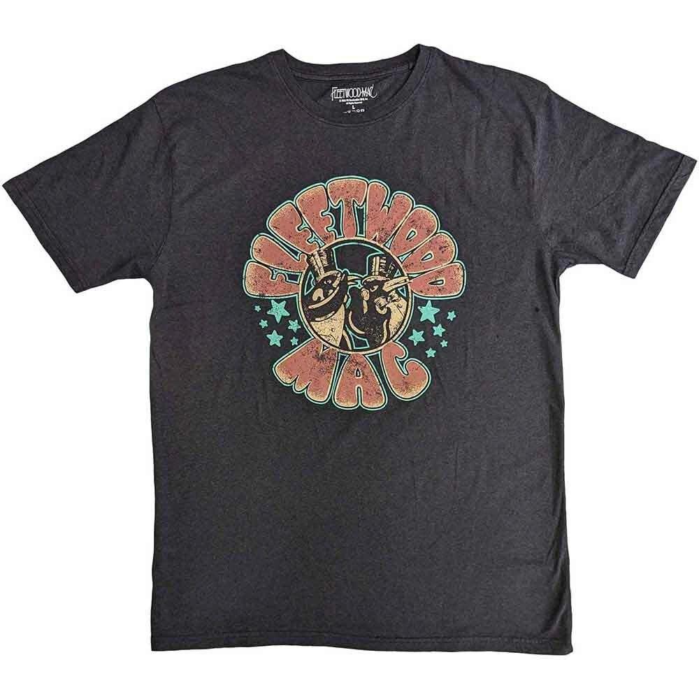 Fleetwood Mac Unisex T-Shirt: Stars  Penguins (Medium) M