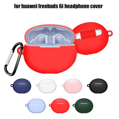 Pro Huawei Freebuds 6i Ochranné pouzdro na sluchátka Silikonový kryt Vše zahrnující Prachotěsné Proti poškrábání Úložný návlek na sluchátka