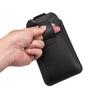 Slim Outdoor Leather Fanny Pack with Card Slots & Magnetic Buckle Phone Case