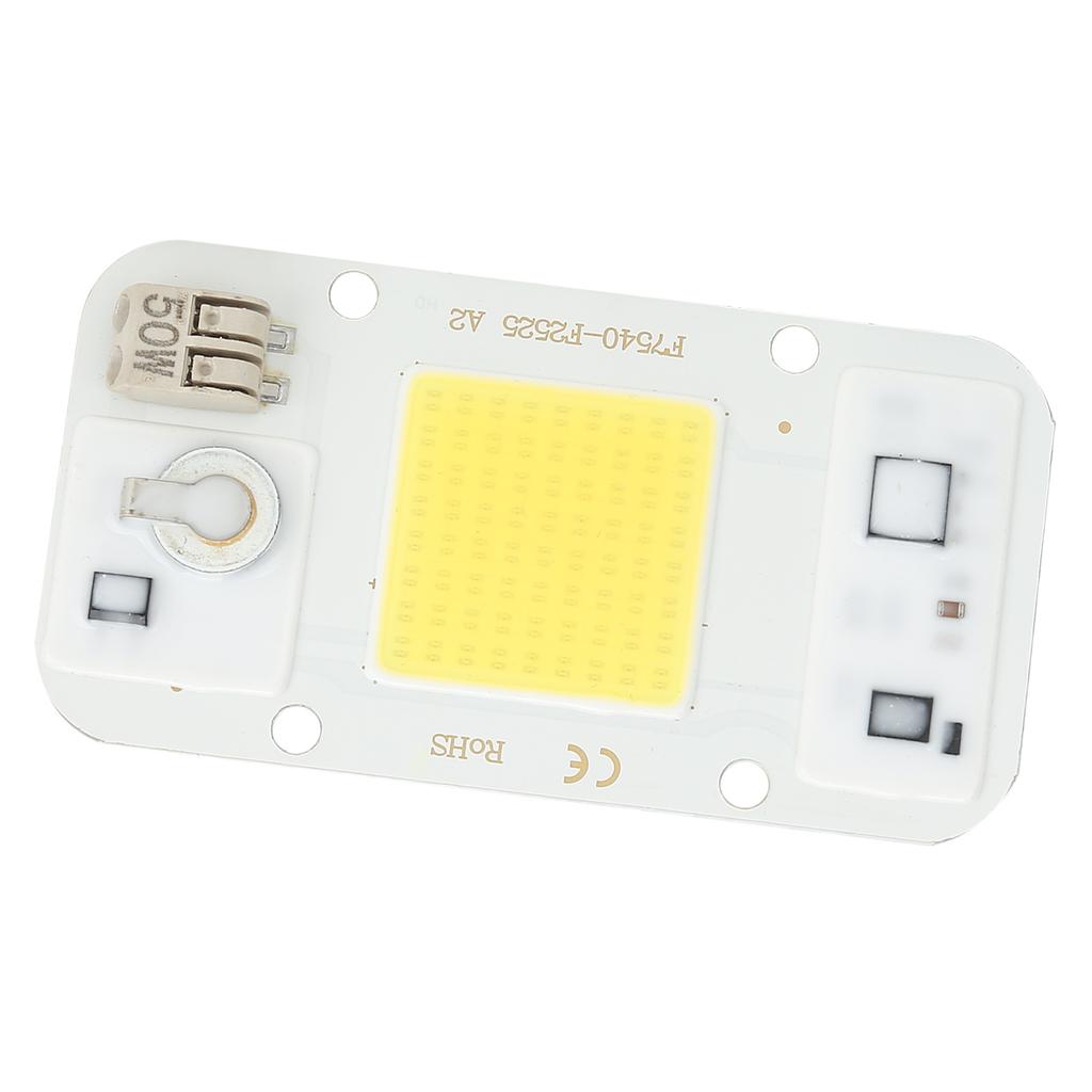 220V Hochspannung Treibefreie Lichtquelle 50W LED-Chip LED Integrierte Lampenperle für Pflanzenwachstumslicht