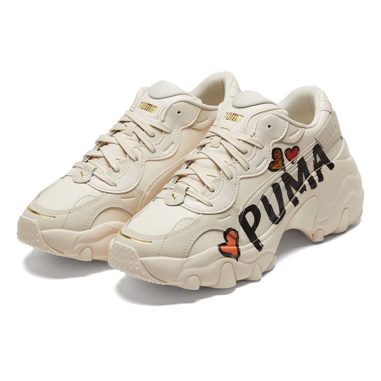 Pulsar Wedge CN Puma Logo - Hearts Femei Pantofi de sport Alb Whisper-Alb 385252-01