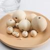4mm 6mm 8mm 10mm 12mm 14mm 16mm 18mm 20mm 25mm Round Natural Wood Loose Beads for DIY Crafts Woodcraft Jewelry Bracelet Making Accessories
