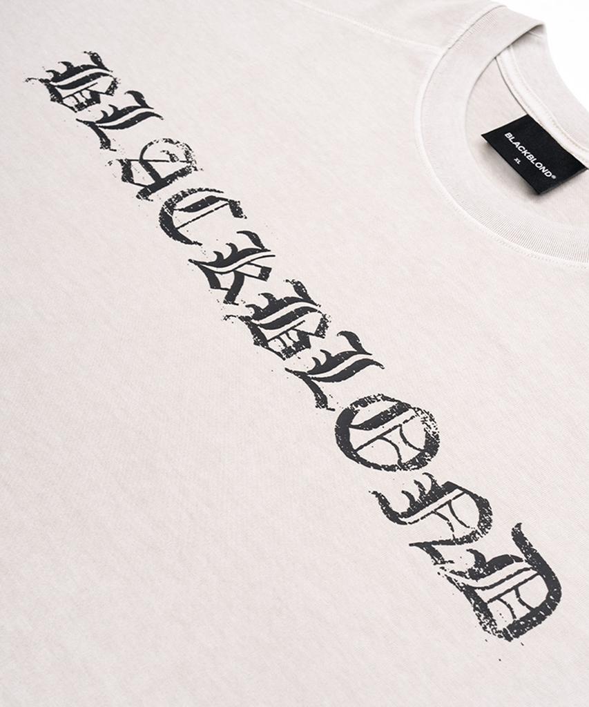 BLACKBLOND Vividi Crushed Face Pigment Long Sleeve Tee (Sand)