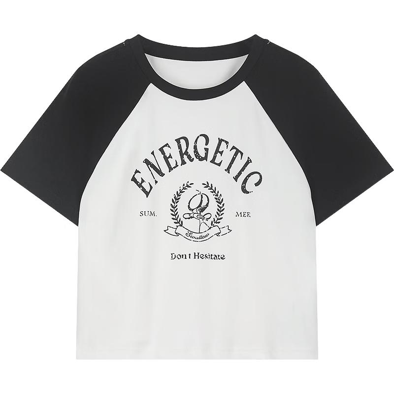 Women s Casual Round Neck Short Sleeve T-shirt M