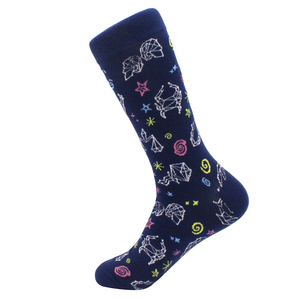 Fashion Funny Mens Socks Hip Hop Harajuku Kawaii Cartoon Cotton Socks Fruit Animal Beer Food Happy Casual Socks Gifts for Men
