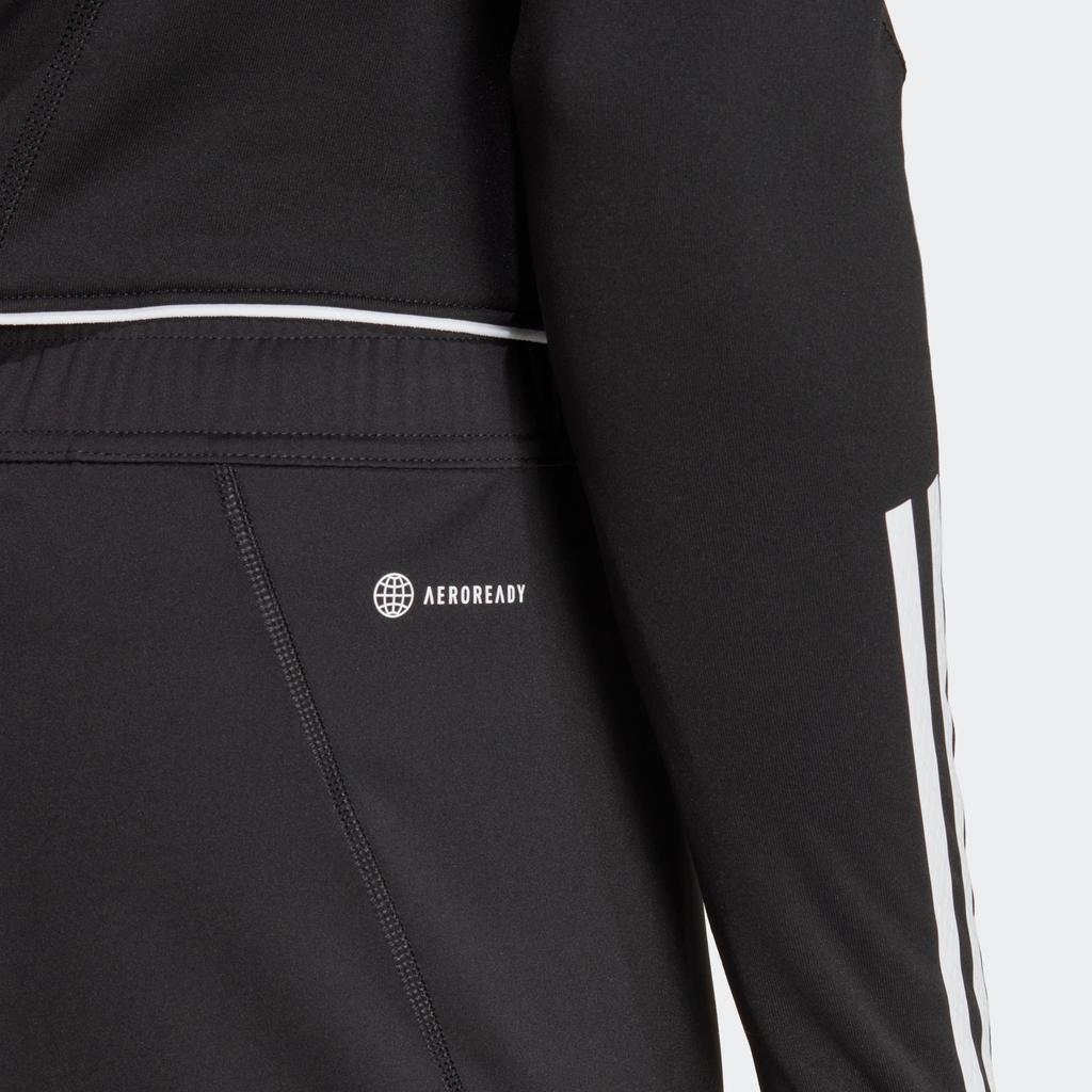 Adidas Tiro 23 Pnt Logo Print Striped Slim Fit Retro Sports Pants Men Pants Black HI3046