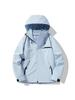 Spring & Autumn Waterproof Hooded Windbreaker for Men and Women - Casual Outdoor Workwear & Mountaineering Jacket