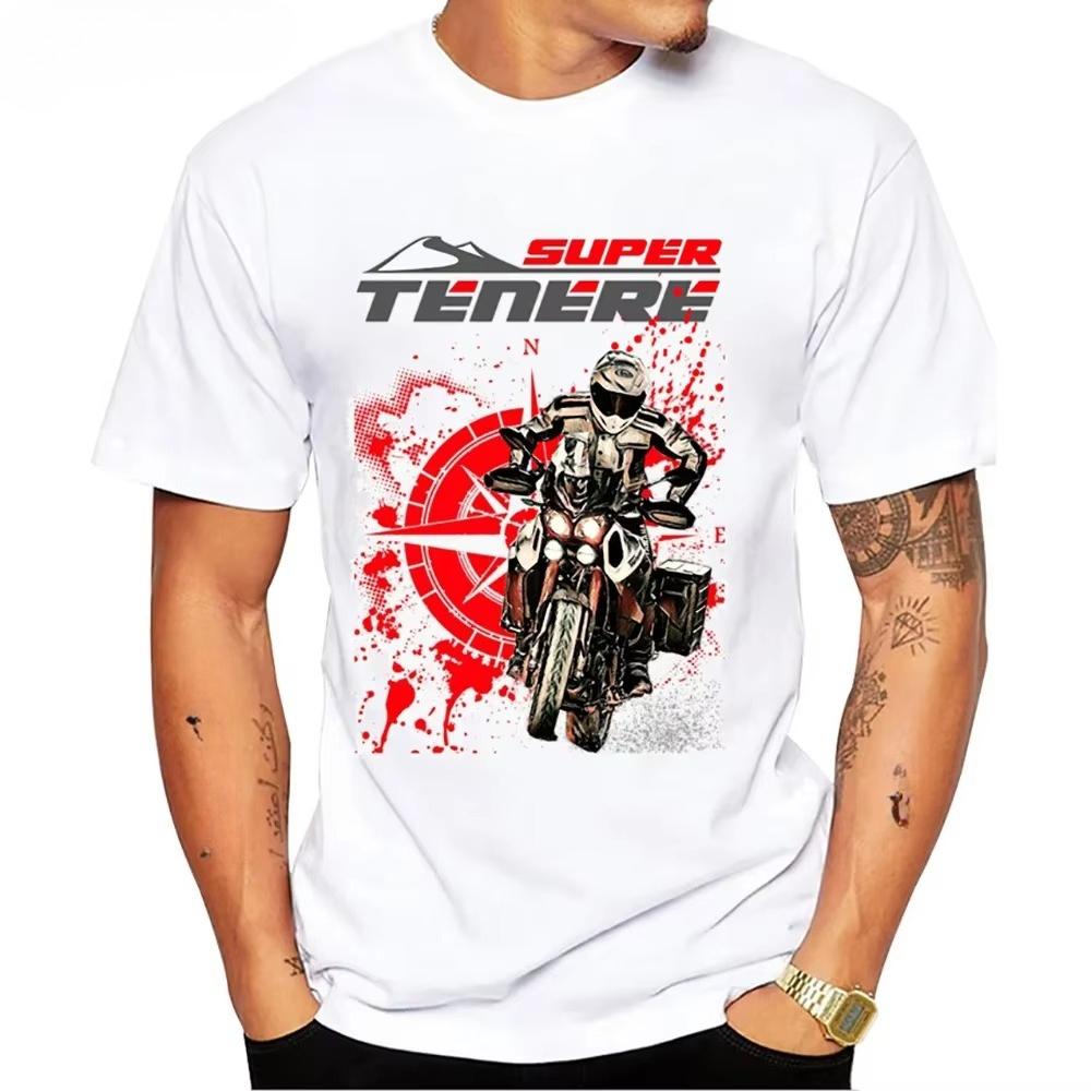 Tracer 9 GT Motorcycle 2025 Rider T-Shirt New Summe Men's Short Sleeve Moto Sport Boy Casual Tees Cool Riding Tops