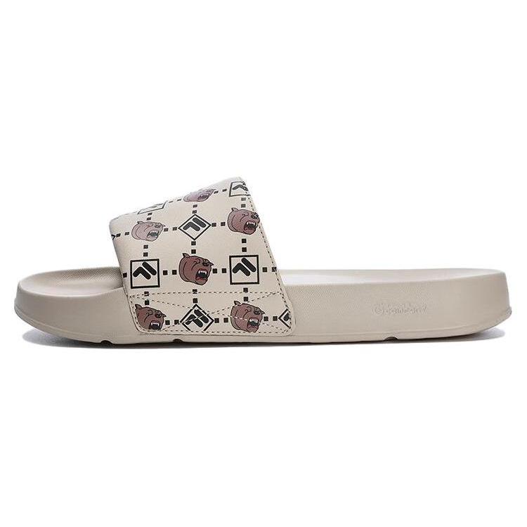 FILA Online Exclusive Drifter Slippers  Beige Black  F12M322501FCM 42