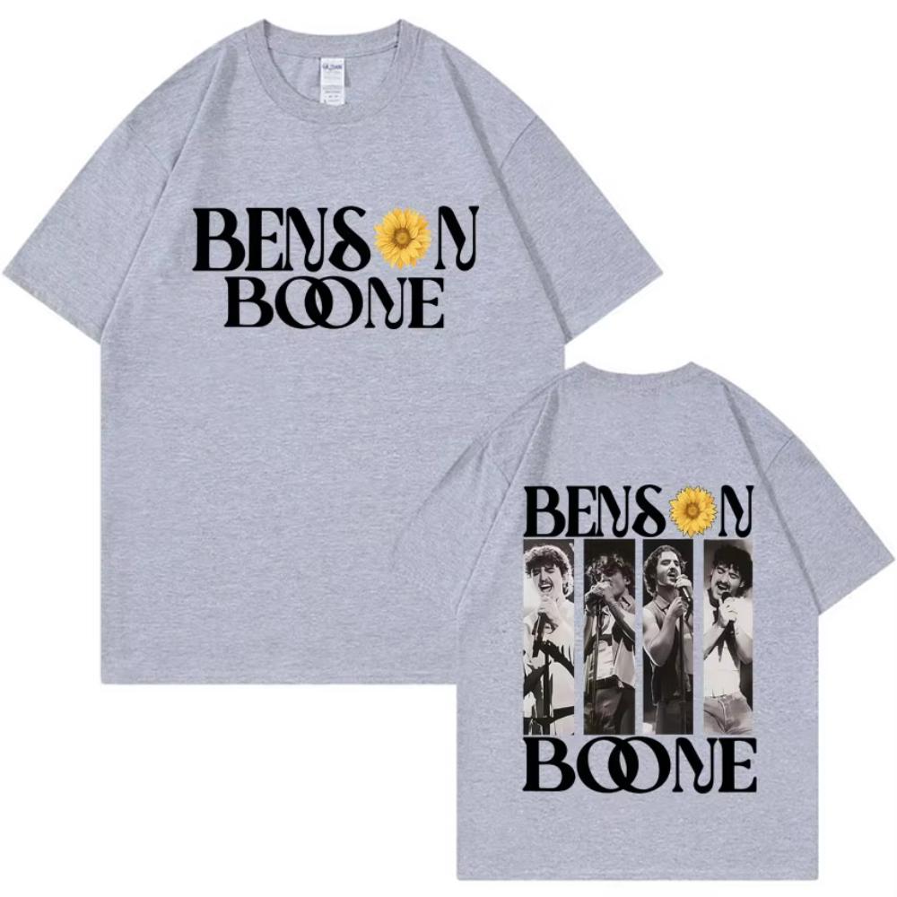 

Benson Boone American Heart Tour Gothic Graphic Humor T-Shirts Men Women Tshirt Cotton High Quality Cozy Casual Top 3XL