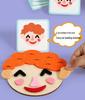 Felt Emoji Stickers for Kids: Emotion Expression DIY Toys, Educational Puzzle Game for Ages 2-5
