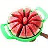 Stainless Steel Watermelon Cutter - 12-Blade Slicer Tool for Perfect Wedges, Reusable Fruit Corer for Home & Outdoor Picnics