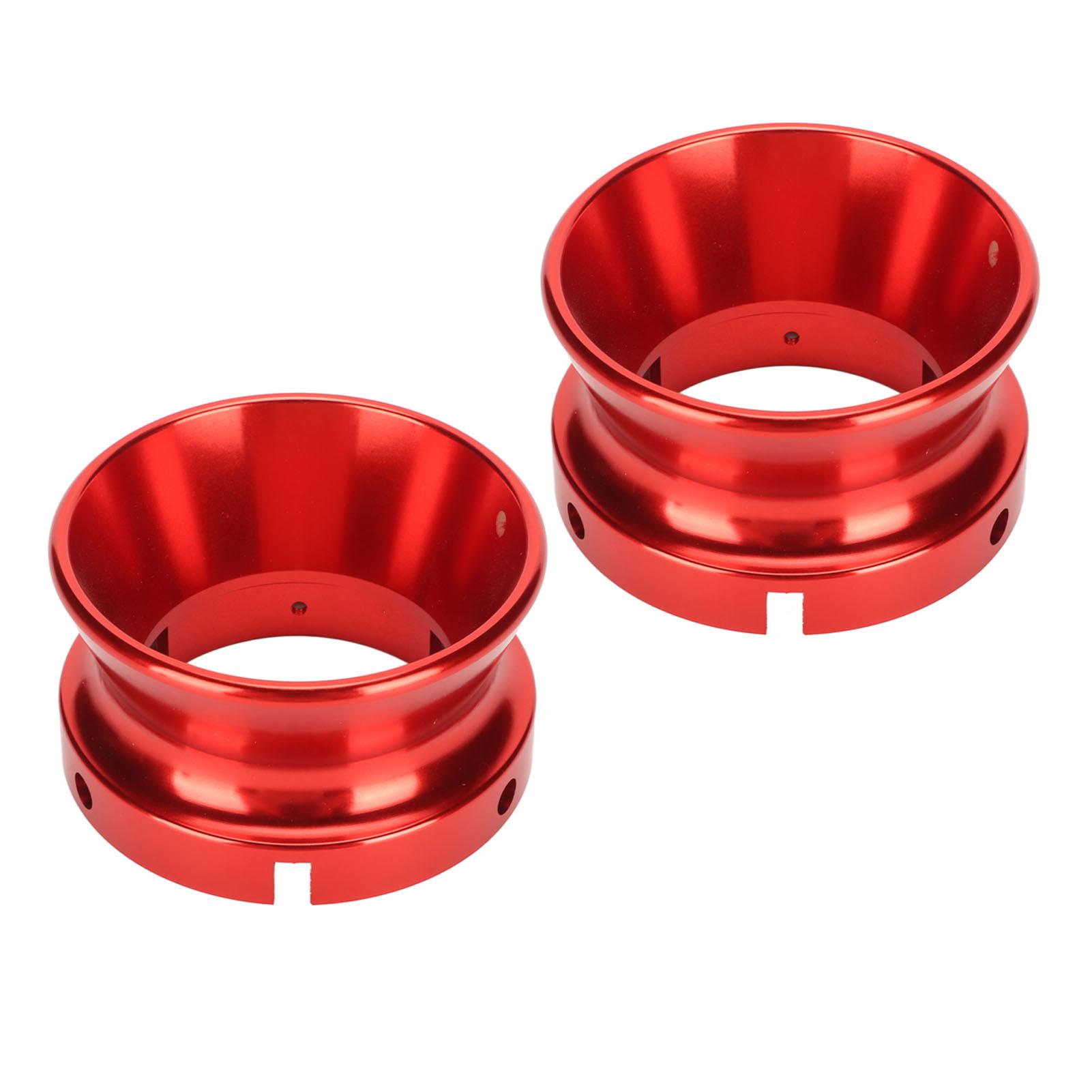 

2 шт. Адаптеры для ступицы NAB для Studer ReVox Красный полированный алюминий Универсальный 10-дюймовый открыватель для Akai для