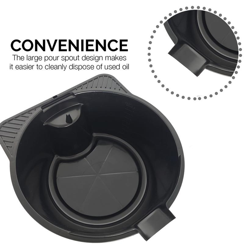 Car Oil Pan Filling 8 Liter Plastic Oil Change Equipment  Portable Oil Drain Pan Prevents Spills Leak-Proof Car Repair Tool