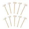 10/5 Pcs Mini Wooden Hammer Balls Toy Pounder Replacement Wood Mallets Baby Wood DIY Craft Wooden Decoration