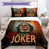 Joker's Colorful Journey 3 Piece Bedding Set, Soft Breathable Printed Duvet Cover with 10 Pillowcases for Bedroom Home Decor
