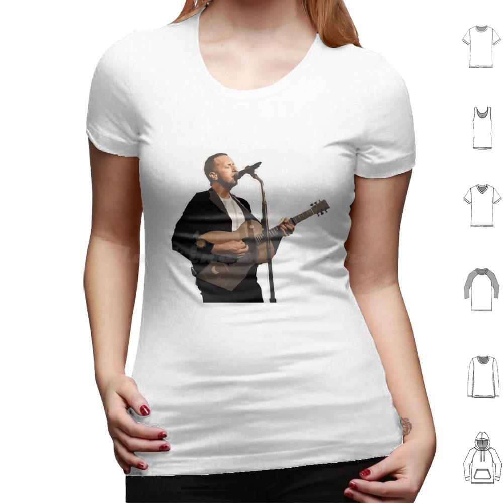 Der SängerEverydaylife T-Shirt Baumwolle Herren Damen DIY Druck Musikband Sänger Gitarre