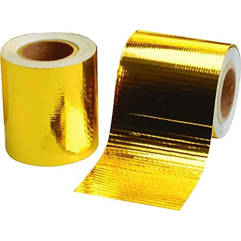 5cm*5/10/15m Car Thermal Exhaust Tape Air Intake Heat ulation Shield Wrapping Barrier Self Adhesive Engine Auto Accessories
