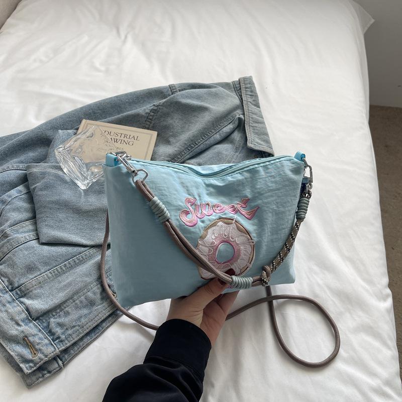 Women's niche design bag Women's fashion small satchel Small square bag Trend handbag Casual shoulder messenger bag