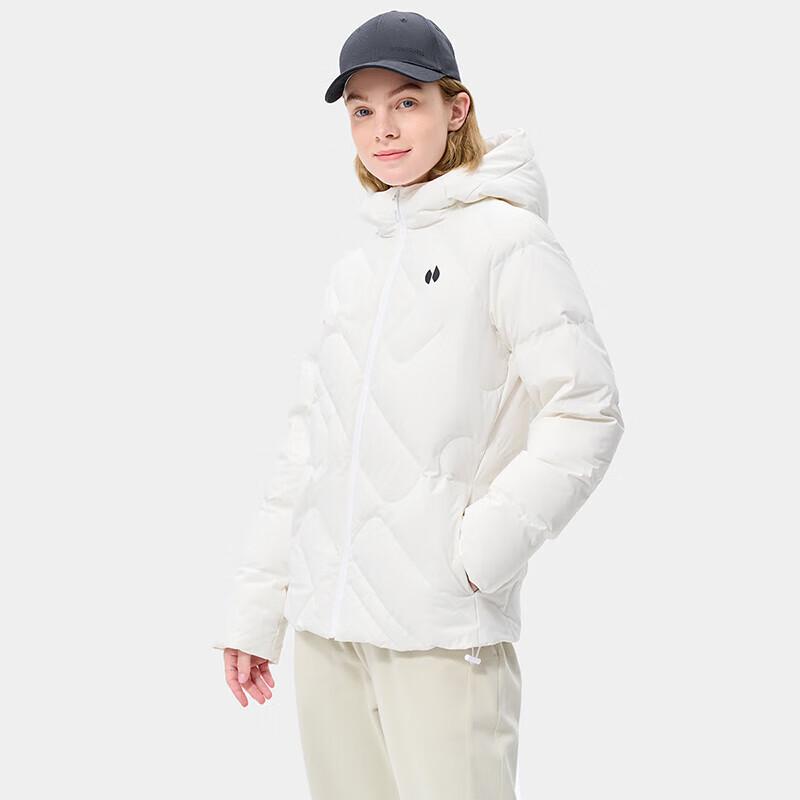 HOTSUIT Women s Hooded Short Puffer Jacket S