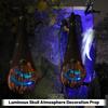 Halloween Glowing Hanging Ornament Skeleton Decoration for Party