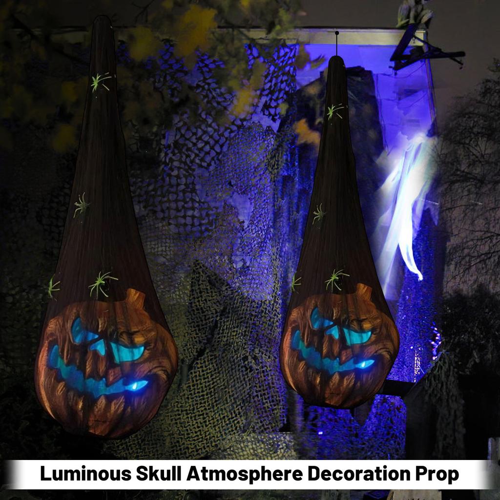 Halloween Glowing Hanging Ornament Skeleton Decoration for Party
