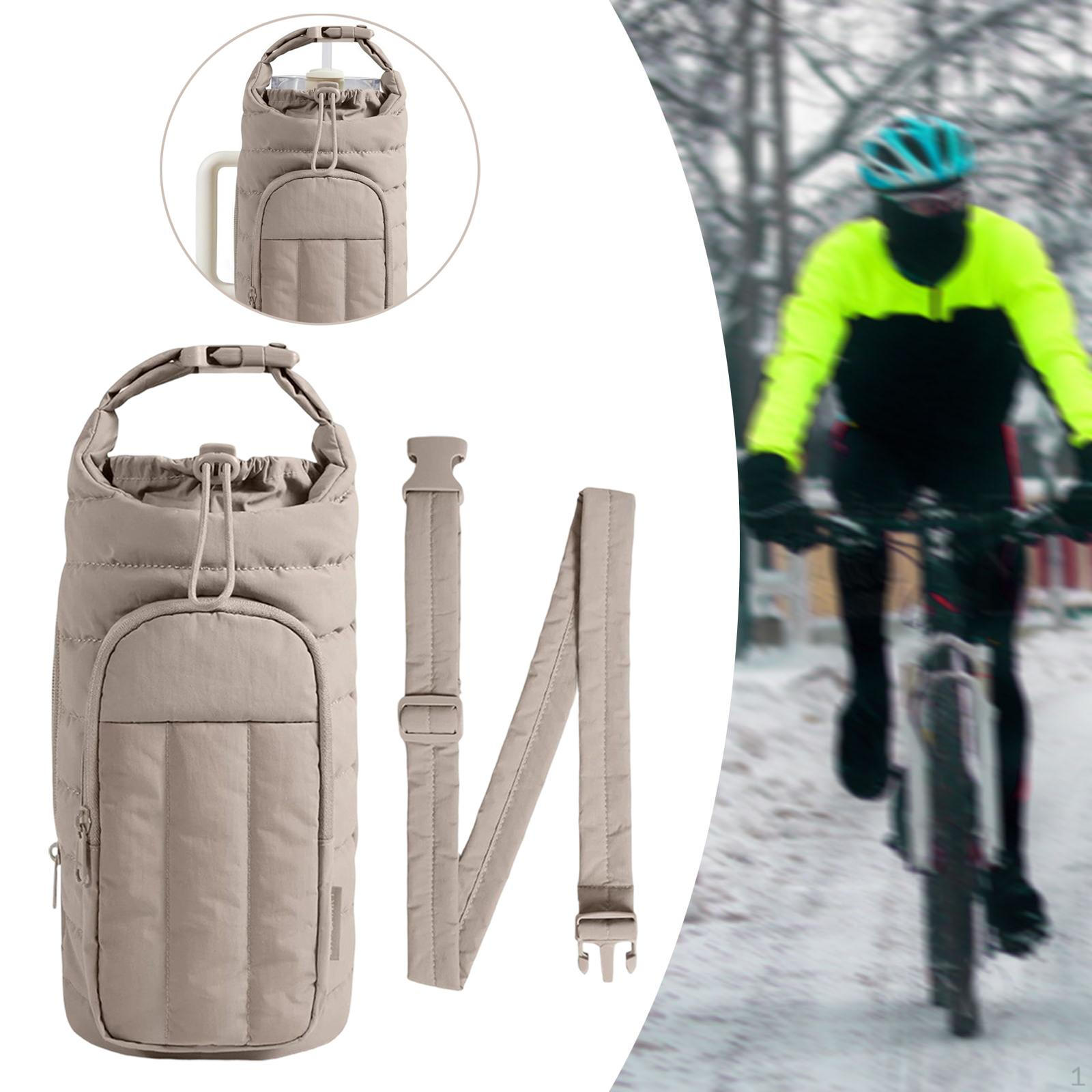 

Bottle Bag with And Wrist Strap, Ideal for The Gym, Camping, , Men Women. Suitable верблюд