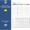 Magnetic Dry Erase Fridge Calendar Whiteboard Set,3 Pack 14.6" x 11" Reble Refrigerator Calendar for Fridge & Wall-Monthly, Weekly,Daily Planners