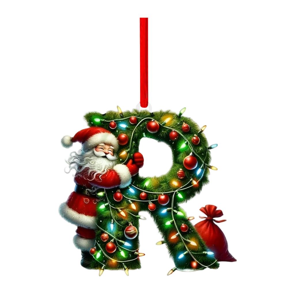 26 Letter,Christmas,Ornaments,Acrylic,1