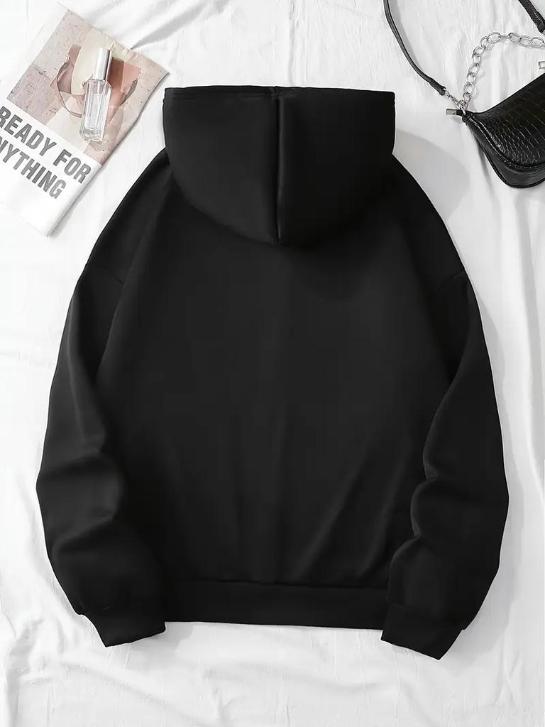 Women's Spring and Autumn Butterfly Print Fashion Zipper Sweatshirt
