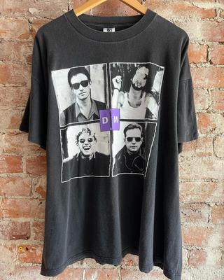 1994 Depeche Mode USA Tour Black Short Sleeve Unisex Shirt S-5XL Unisex T-Shirt