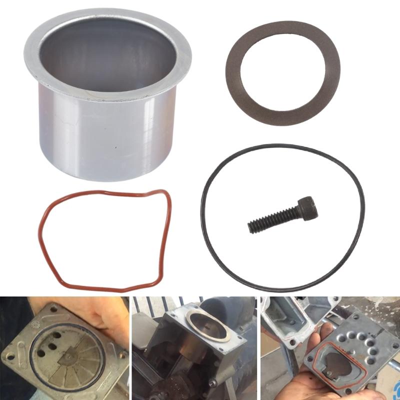 K0650 Air Compressor Cylinder Sleeve and Compression Rings Kit Replacement Kit Fit for Porter
